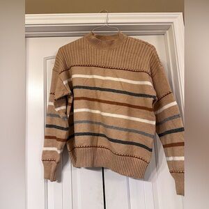 St. John's Bay Womans’ Striped Crewneck Sweater
